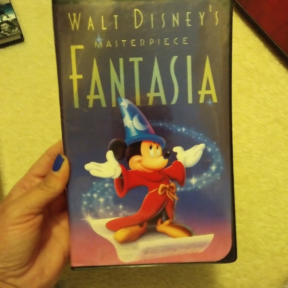 Walt Disney Fantasia VHS tape 91 Christmas Lead